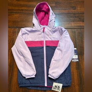 New Champion Kids' Pink and Navy Winter Jacket